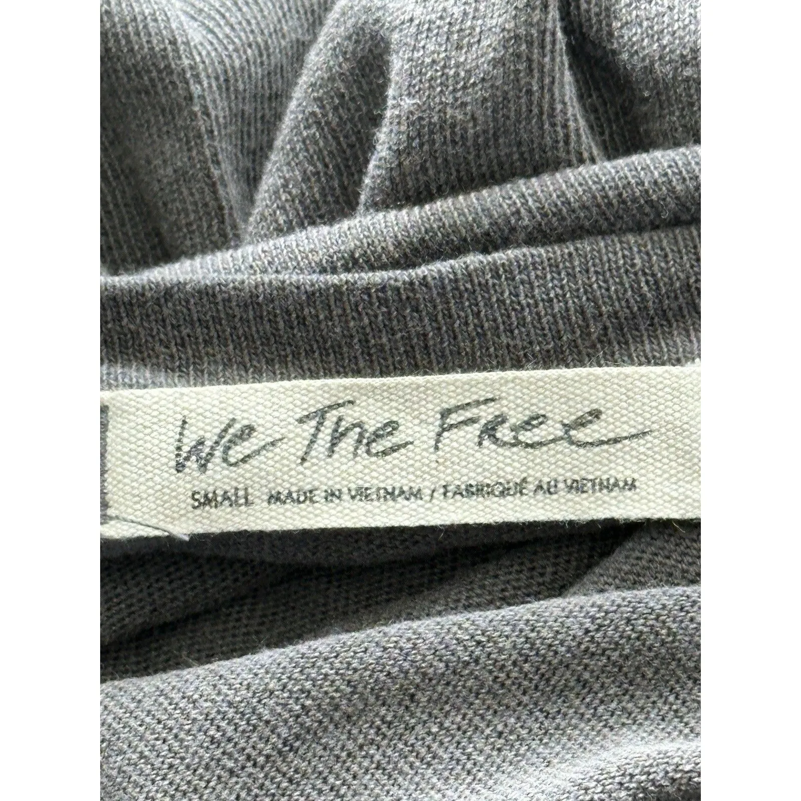 Free People We The Free CC Tee Oversized Cropped T-Shirt Size S - Image 3