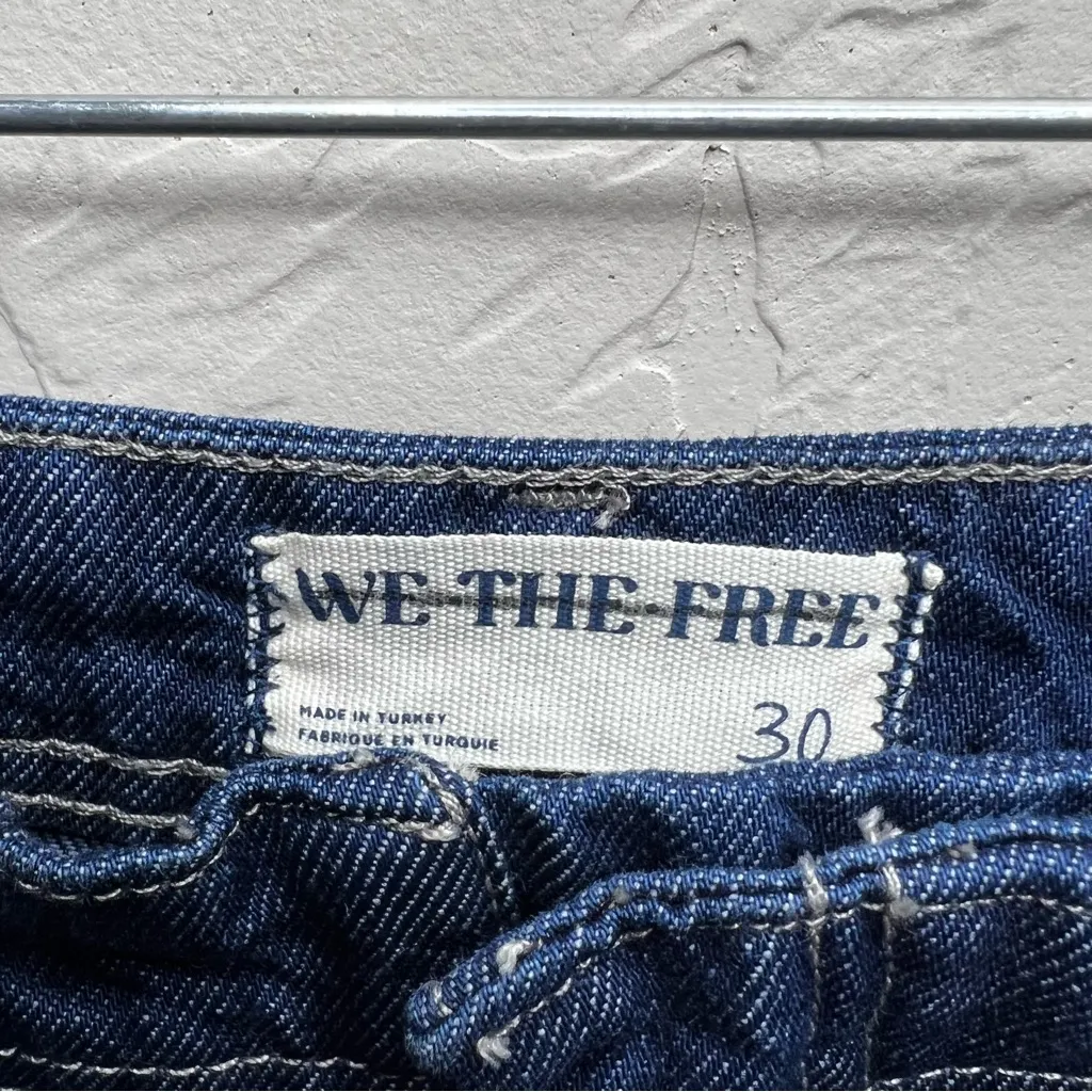 NWT We The Free Equinox Exaggerated Wide Leg Trouser Denim Jeans - Image 7