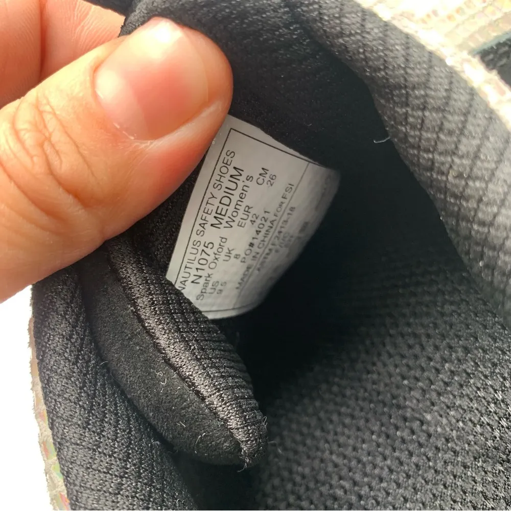 Nautilus Shoes Nautilus Safety Footwear Women's Spark size 9.5 1080 - Image 9