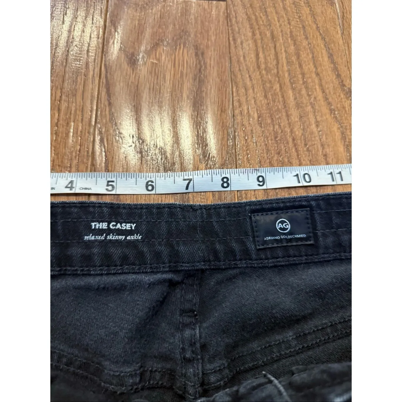 Ag Adriano Goldshmied the Casey relaxed skinny ankle jeans 27 - Image 4