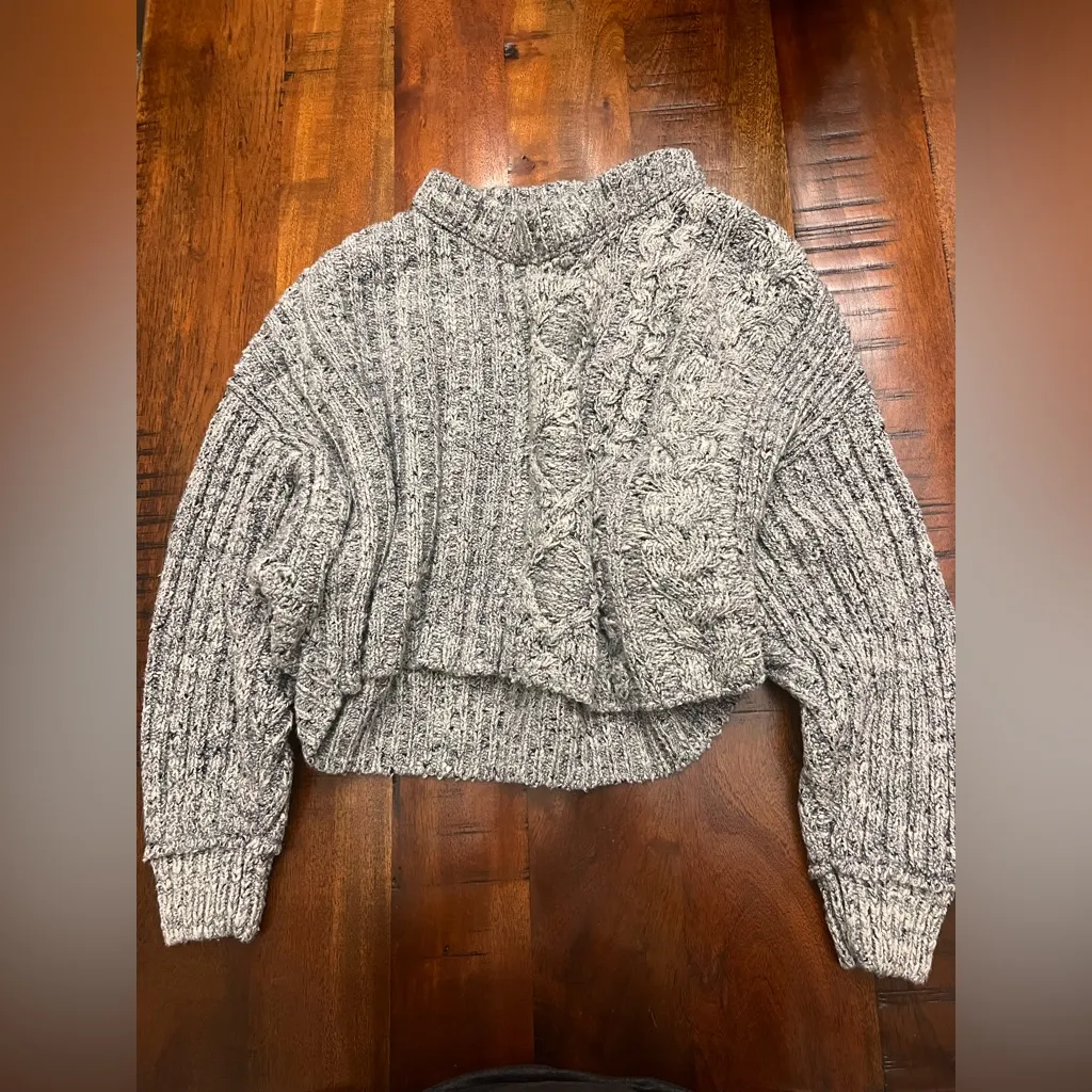 Free People On Your Side Slouchy Pullover Sweater XS - Image 3