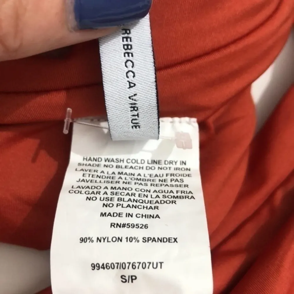 Becca  Bandeau Bikini Top & High Waist Bottom Small - Image 12