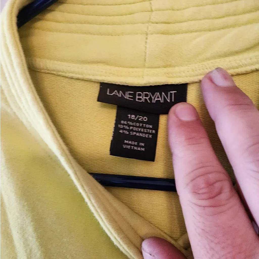 Lane Bryant light green sweater jacket size 18/20 - Image 5