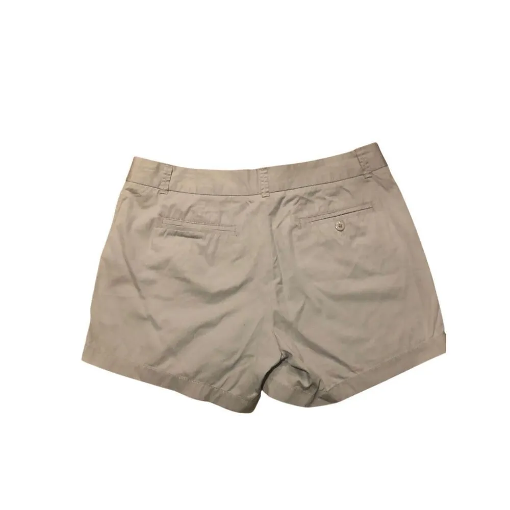 J.Crew Women's Broken In Cotton Gray 5” inseam shorts size 10 - Image 3