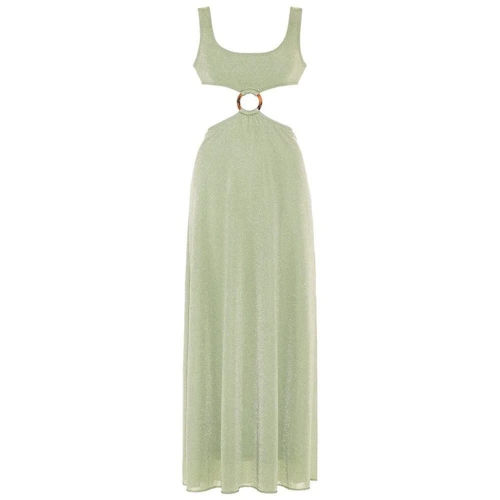 Montce jade sparkly dress size‎ large! Green - Image 3