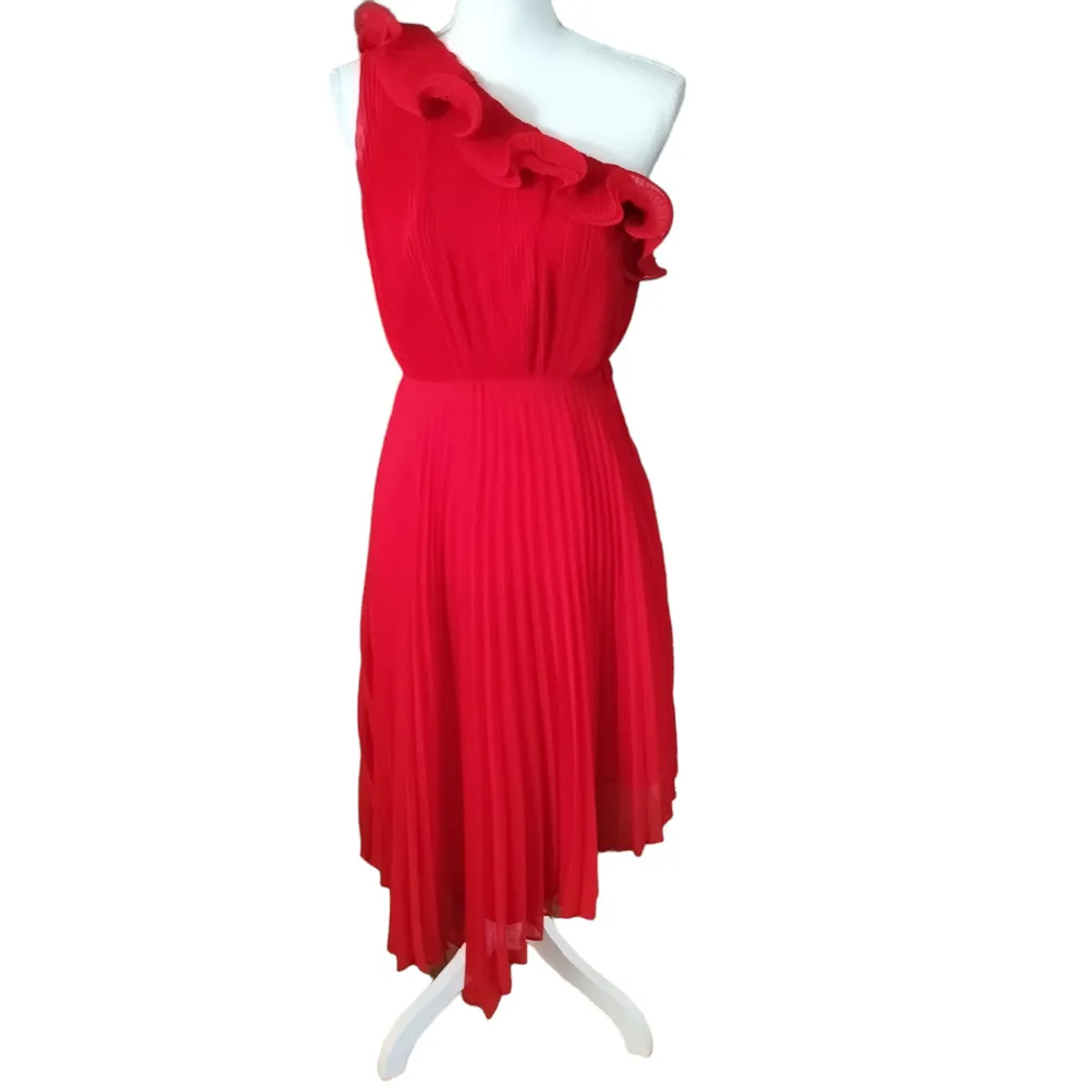 La Maison Talulah Size S Small Love Song Midi Dress Red Ethereal - Image 2