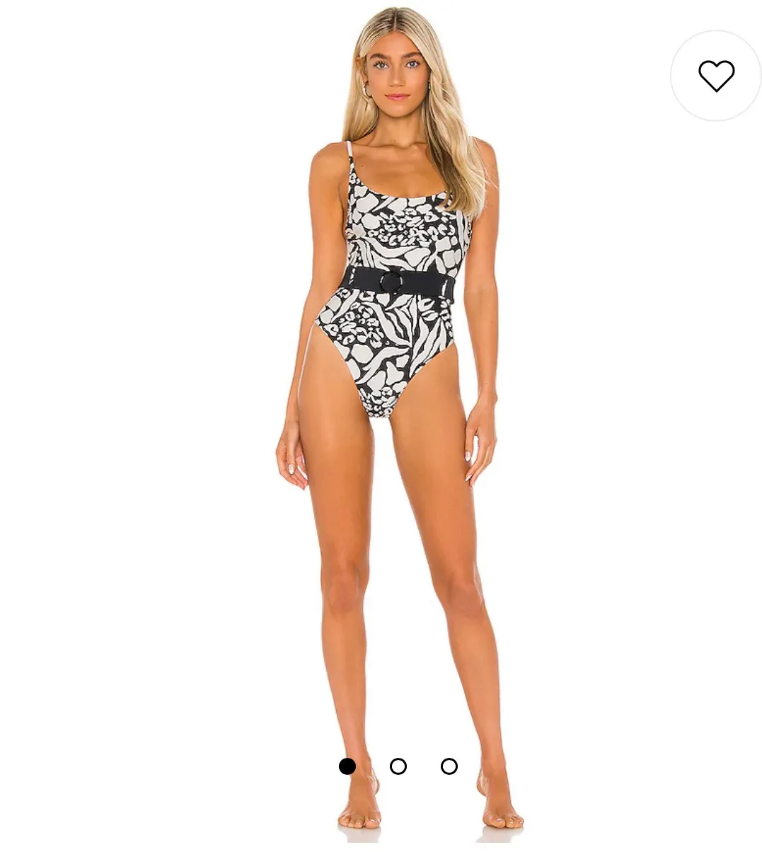Julia Belted One-Piece Swimsuit - Image 3