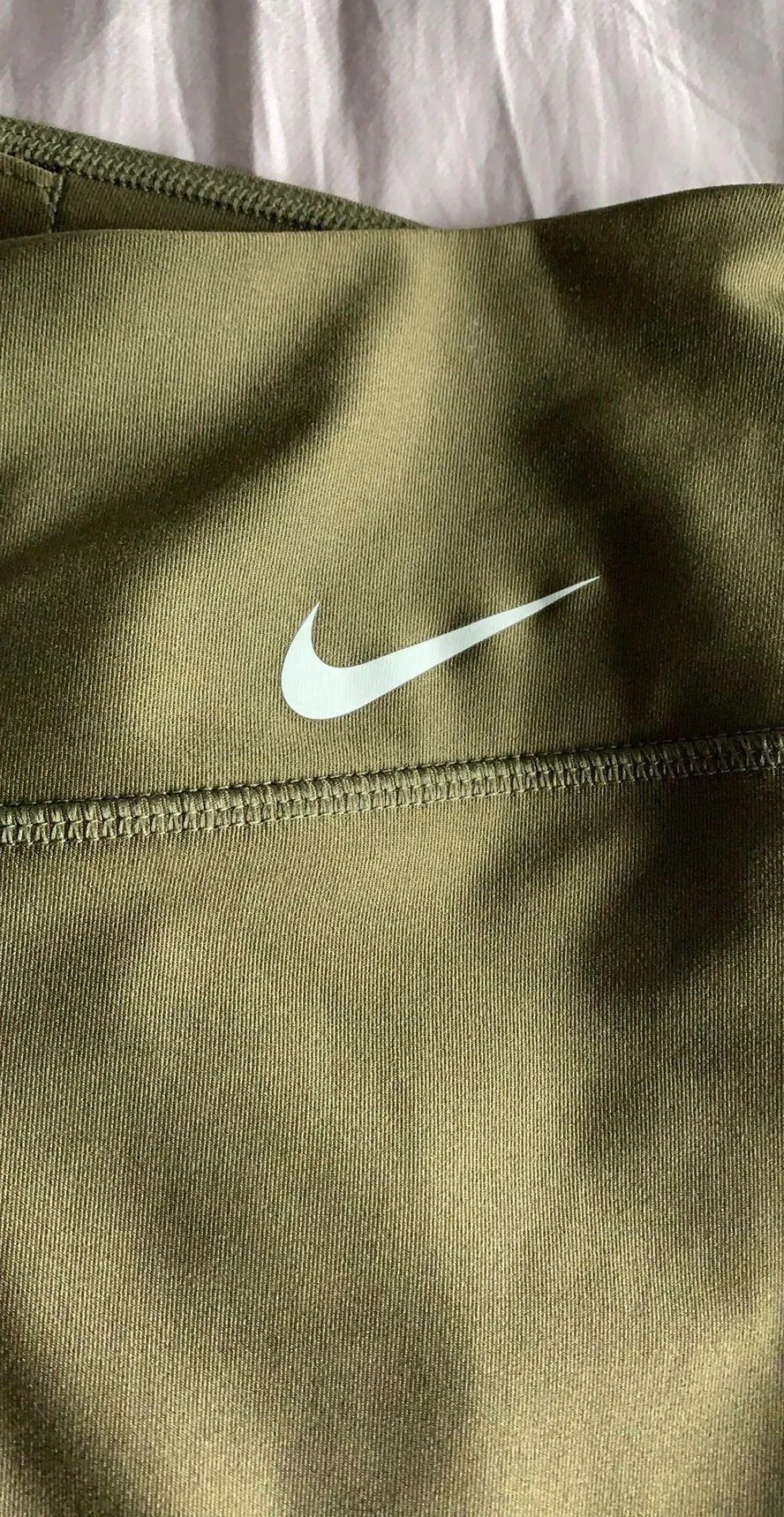 Nike Olive Green Leggings - Image 4
