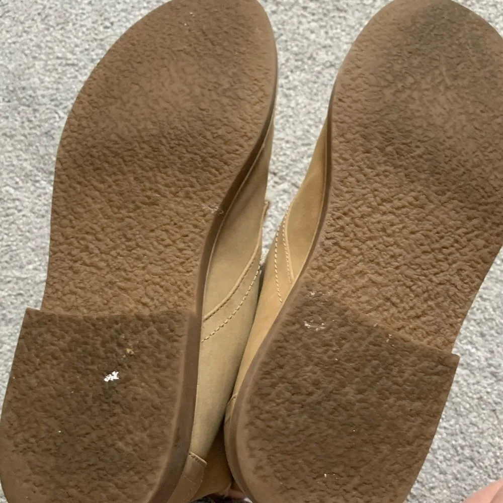 Seven Dials Winter Booties Fur Sherpa Boots Mallori Tan Beige Size 7.5 - Image 9