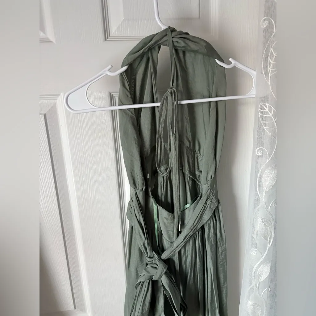 HELLOMOLLY Hello Molly over the limit halter maxi dress women size M - Image 7