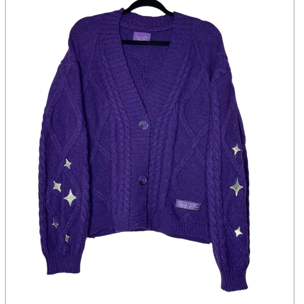 Taylor Swift SpeakNow Taylor's Version Purple Cardigan
MD/LG Official Merch - Image 2