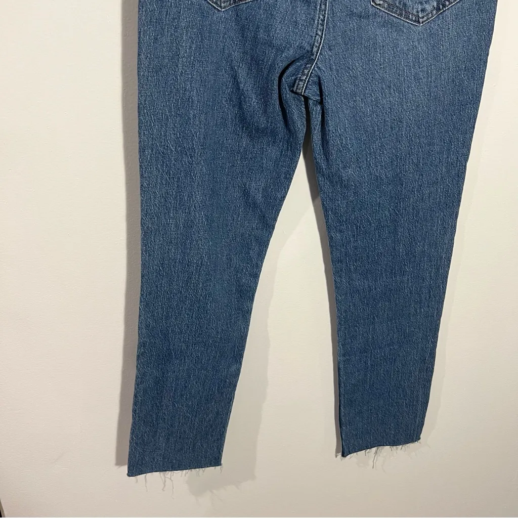 New‎ Madewell The Perfect Vintage Jean in Earlside Wash Raw-Hem NH625 Size 25 - Image 6