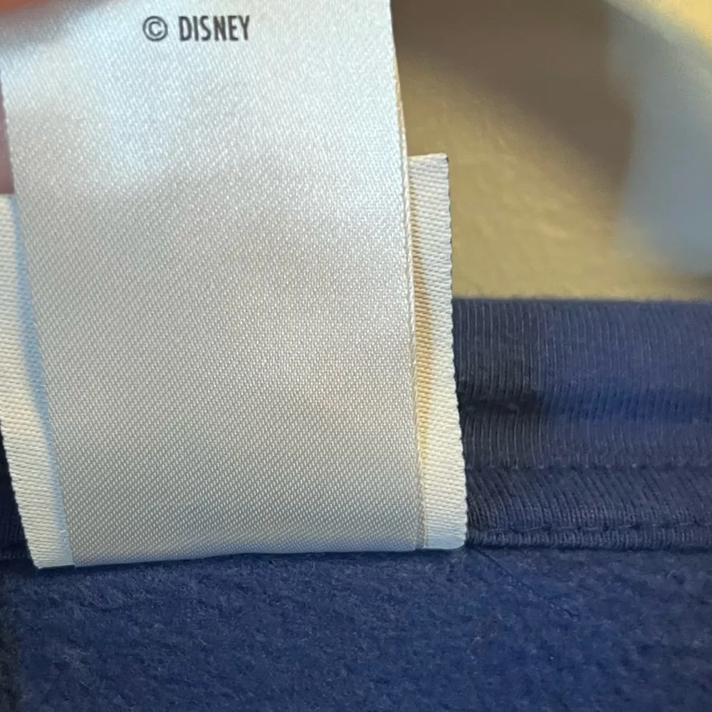 WDW Hoodie Navy Blue & Rose Gold Disney Parks 50th Anni Sweatshirt Sz L GUC - Image 6