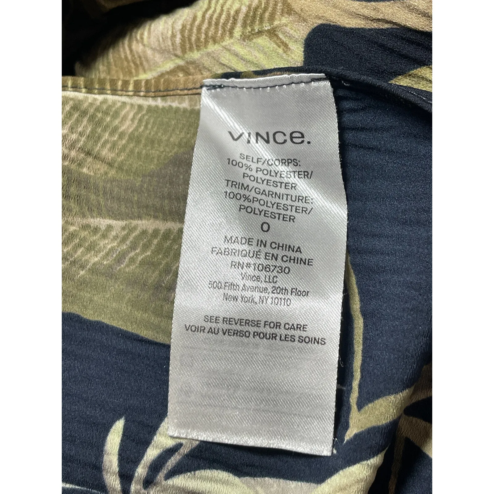 Vince Women's Multicolor Floral High Waisted Midi Flared A-Line Wrap Skirt Sz 0 - Image 5