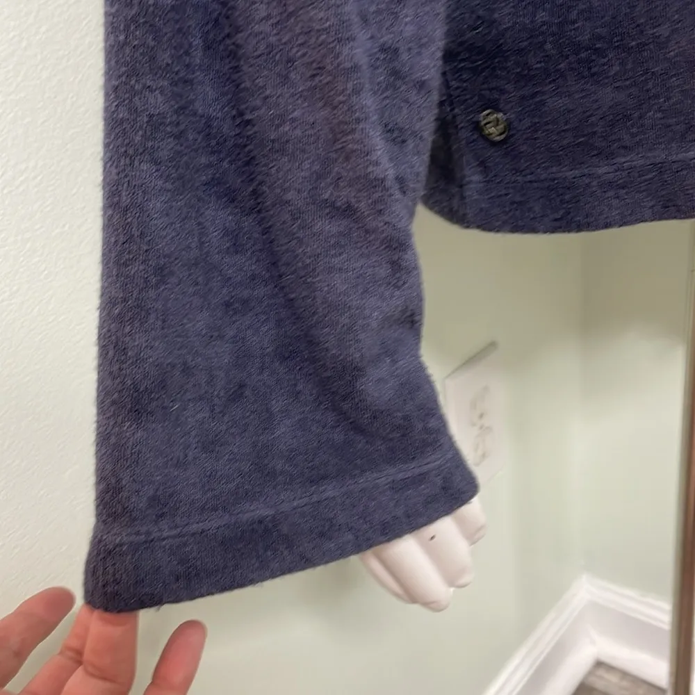 Zella Full Zip Navy Terry Hoodie/Jacket small - Image 4