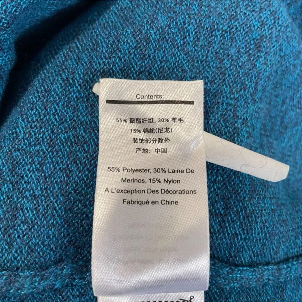 Smartwool  Size Large  Shadow Pine Colorblock Sweater - Women's $95 - Image 11