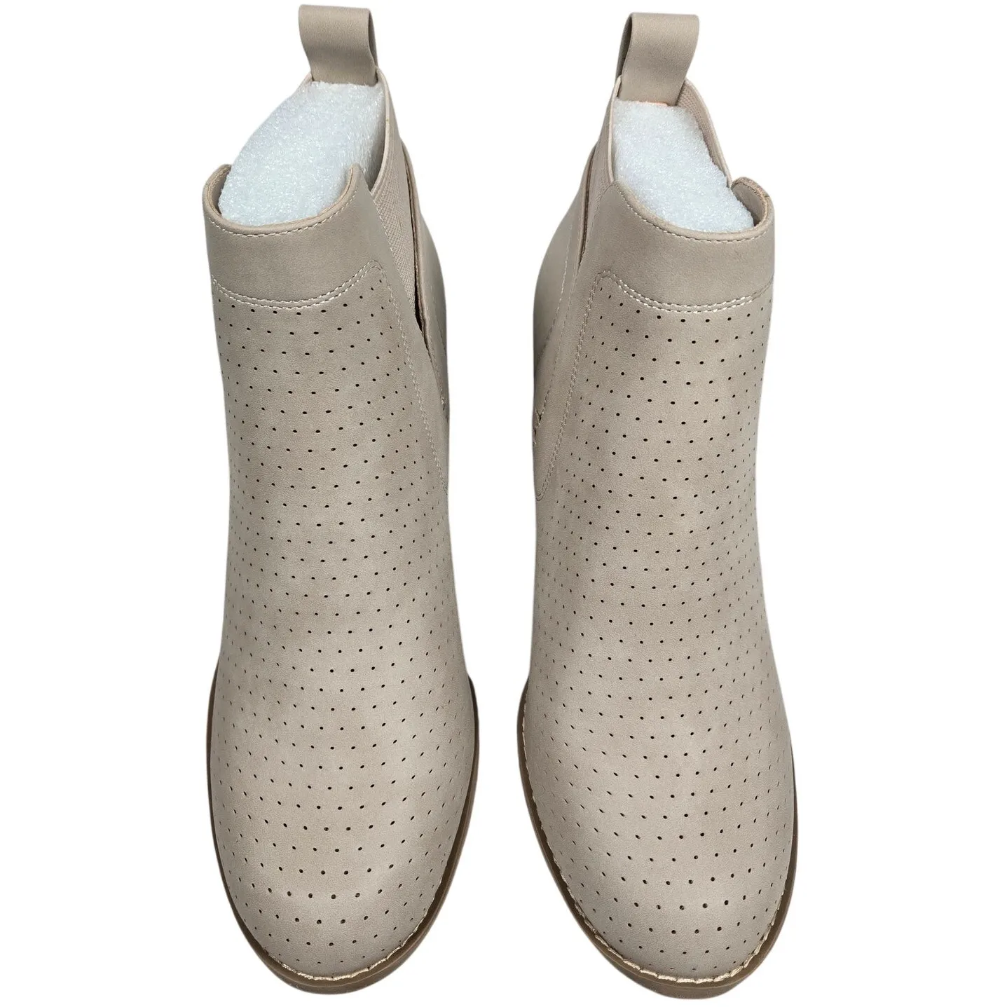 DV‎ Dolce Vita Gerdy Vegan Leather Comfort Wedge Bootie in Beige 7.5 NWT - Image 2