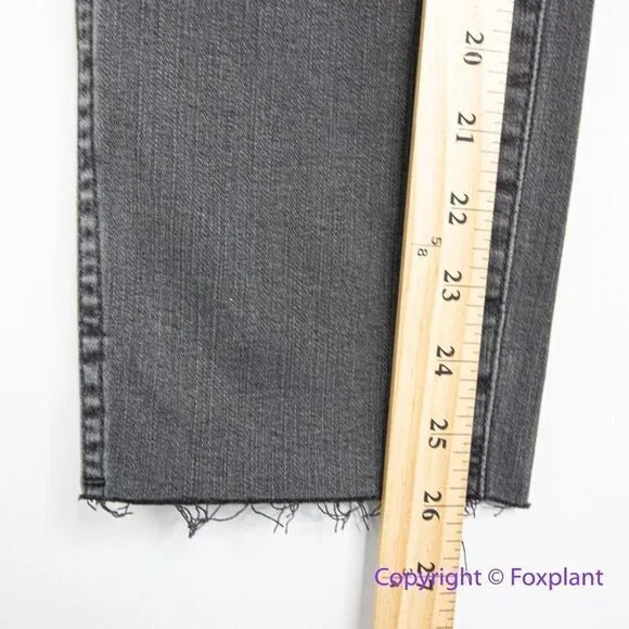 NEW Madewell‎ Stovepipe Jeans in Banberry Wash: Raw-Hem Edition, 27 - Image 7