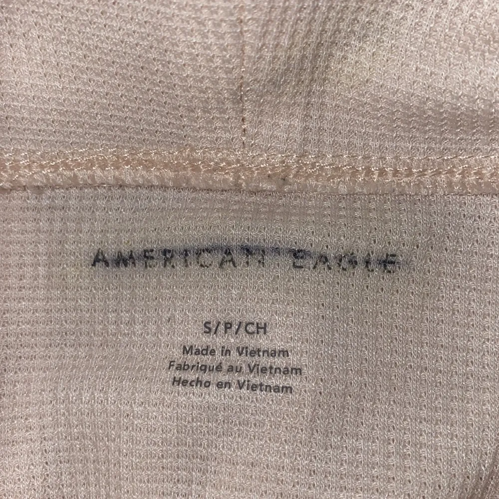 AMERICAN EAGLE OUTFITTERS waffle knit turtleneck long sleeve oversize top size S - Image 16