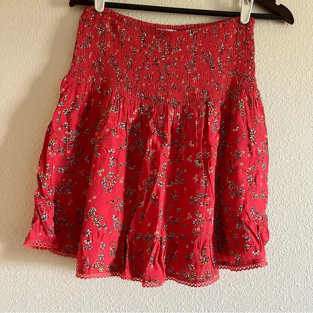 NWT Lost + Wander Pink Floral Skirt Size Medium - Image 2