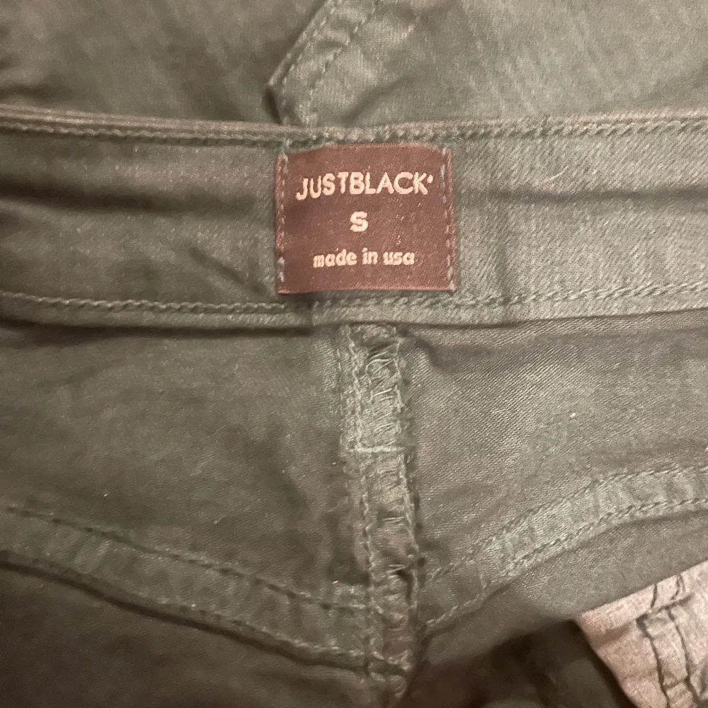 Dark Green Denim Skirt - Image 5