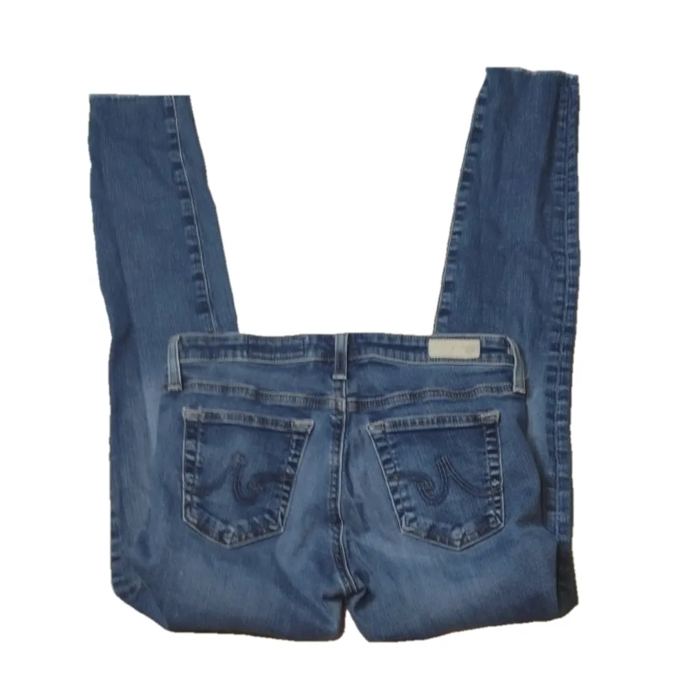 Ag ADRIANO GOLDSCHMIED The Legging Ankle Fringe Skinny Jeans Size 27R - NOT_NWT - Image 4