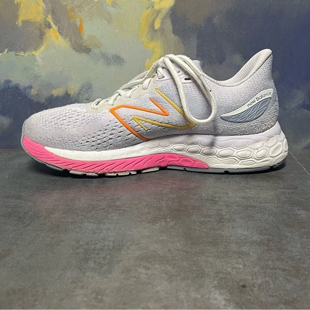 New Balance Fresh Foam 880 V12 Gray/Pink /White Women's Sneakers Sz 9.5B - Image 10