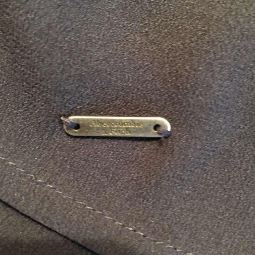 Abercrombie & Fitch Top Beaded Beaded Sheer Back High Low Navy Blue XS Party Mod - Image 15