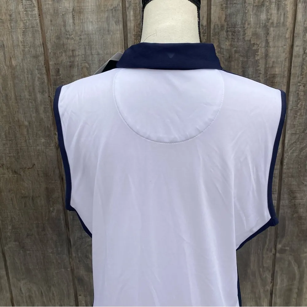 Callaway Womens Gradient Stripe Color Block Opti-Dri Golf Dress Size L - Image 4