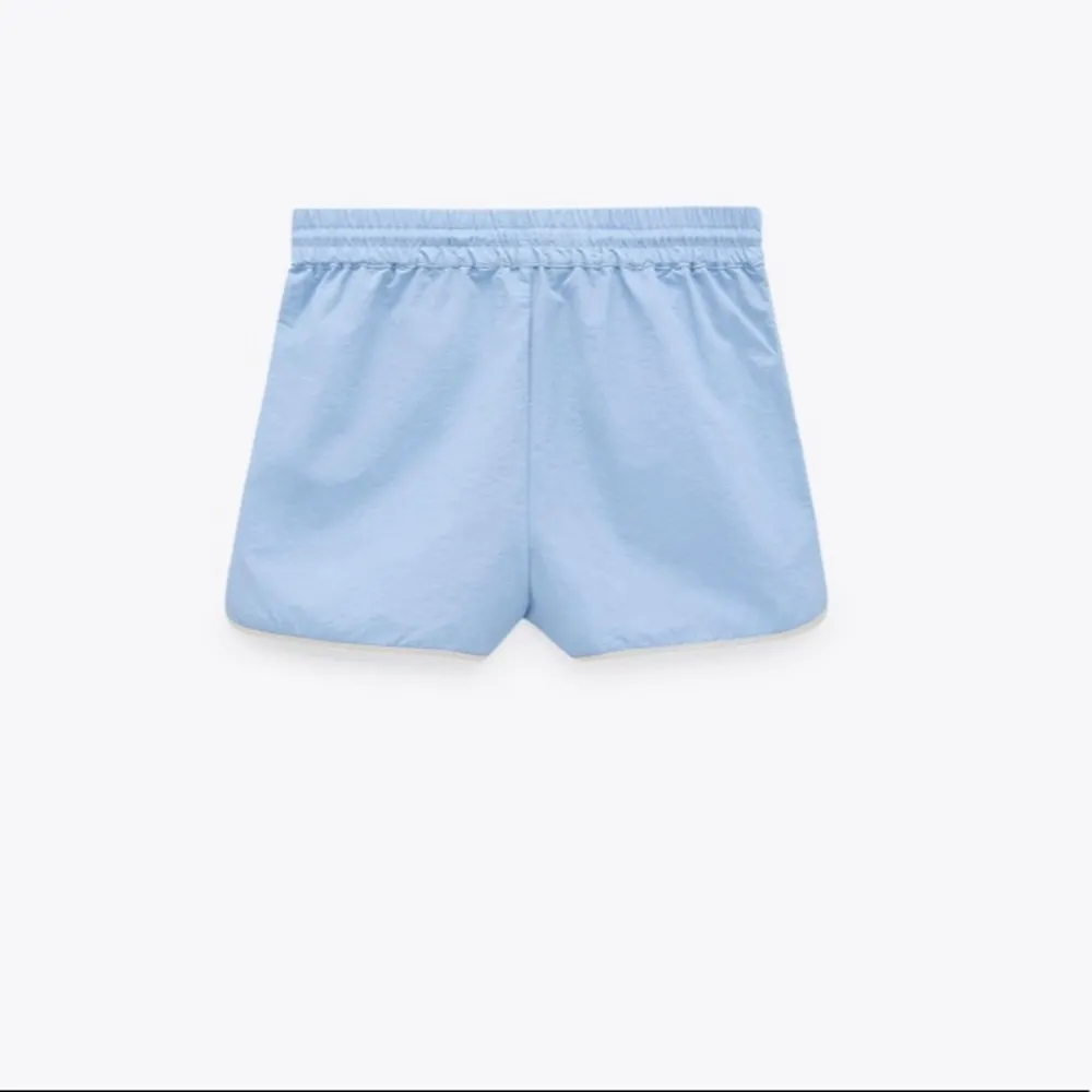 NWT Zara Zippered Nylon Shorts in Neon Blue, Size S - Image 7