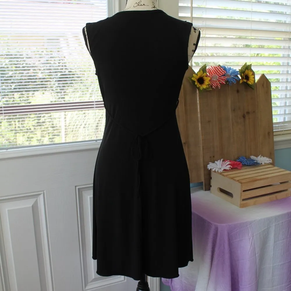 🔥REDUCED 🔥 BCX Black Sexy V Neck Dress Prom Wedding Night Out - Image 5