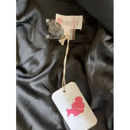 Latiste Black Double Brest Fringed Jacket Style Dress Fully Lined Sz Small NWTS - Image 11