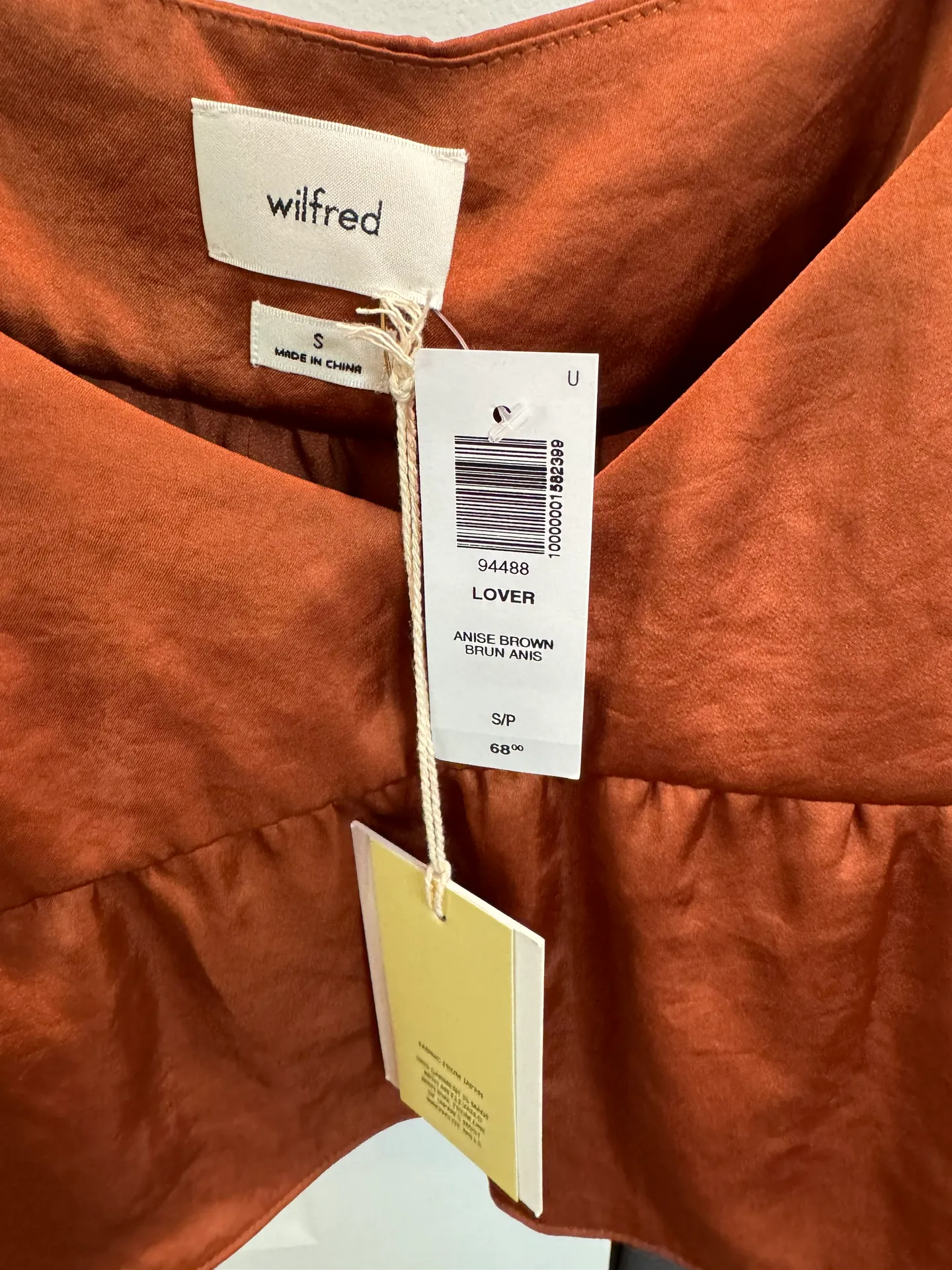 Wilfred Lover Cropped Top NWT - Image 3