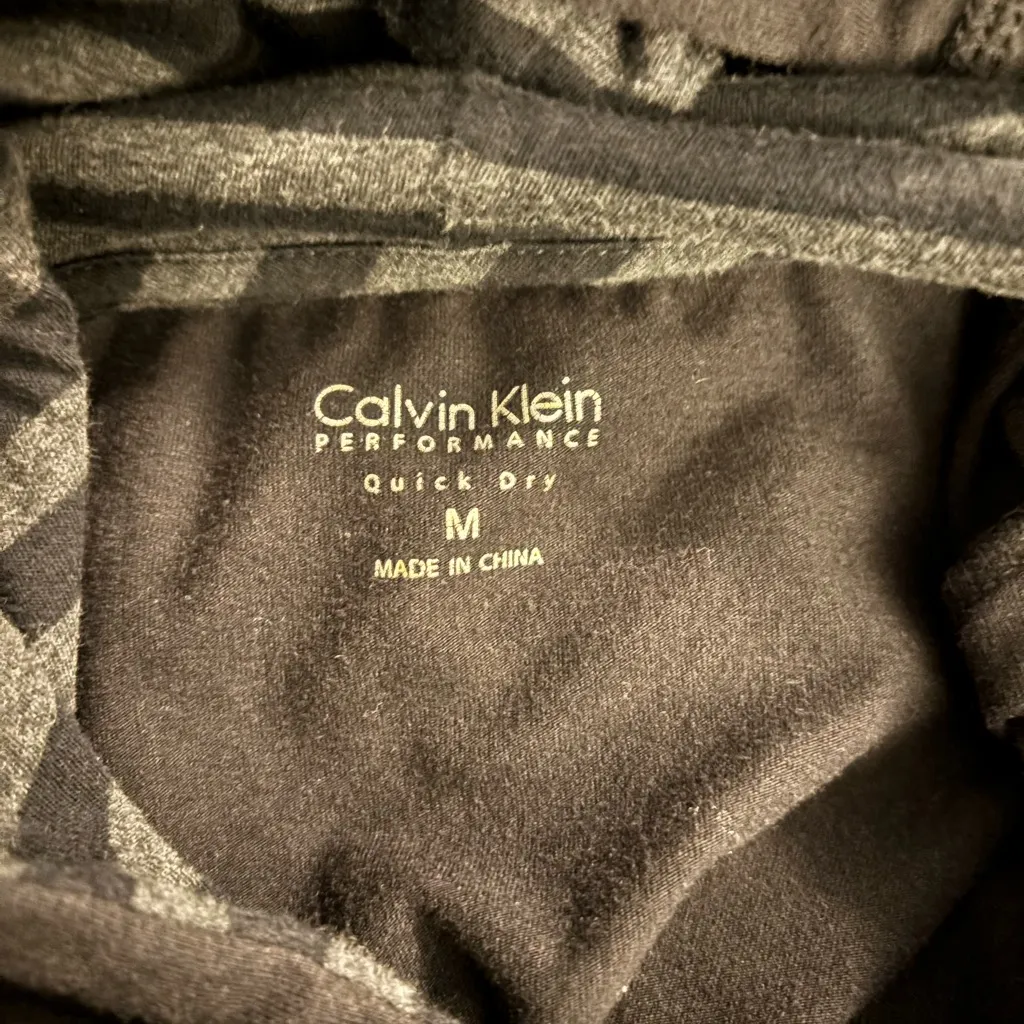 Calvin Klein  Black Zip-Up Hoodie - Image 3