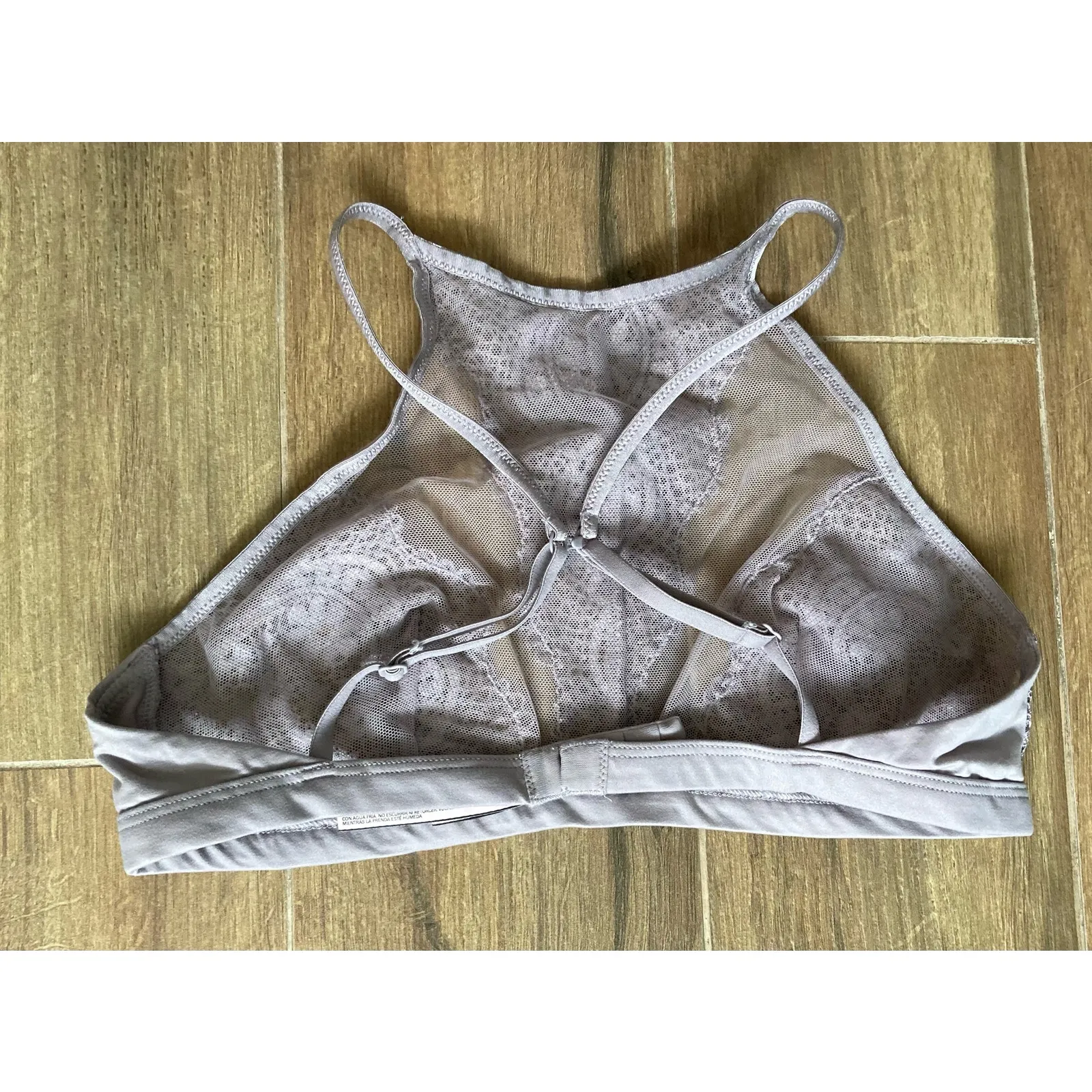 Victoria's Secret Bralette Size Medium Gray - Image 5