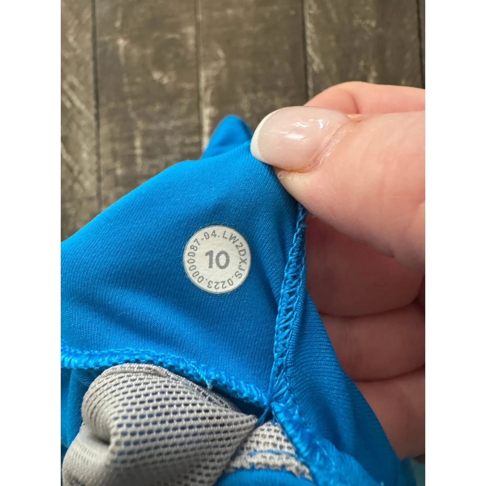 Lululemon Align Asymmetrical Bra Pipe Dream Blue S 10 Athleisure Light Support - Image 3