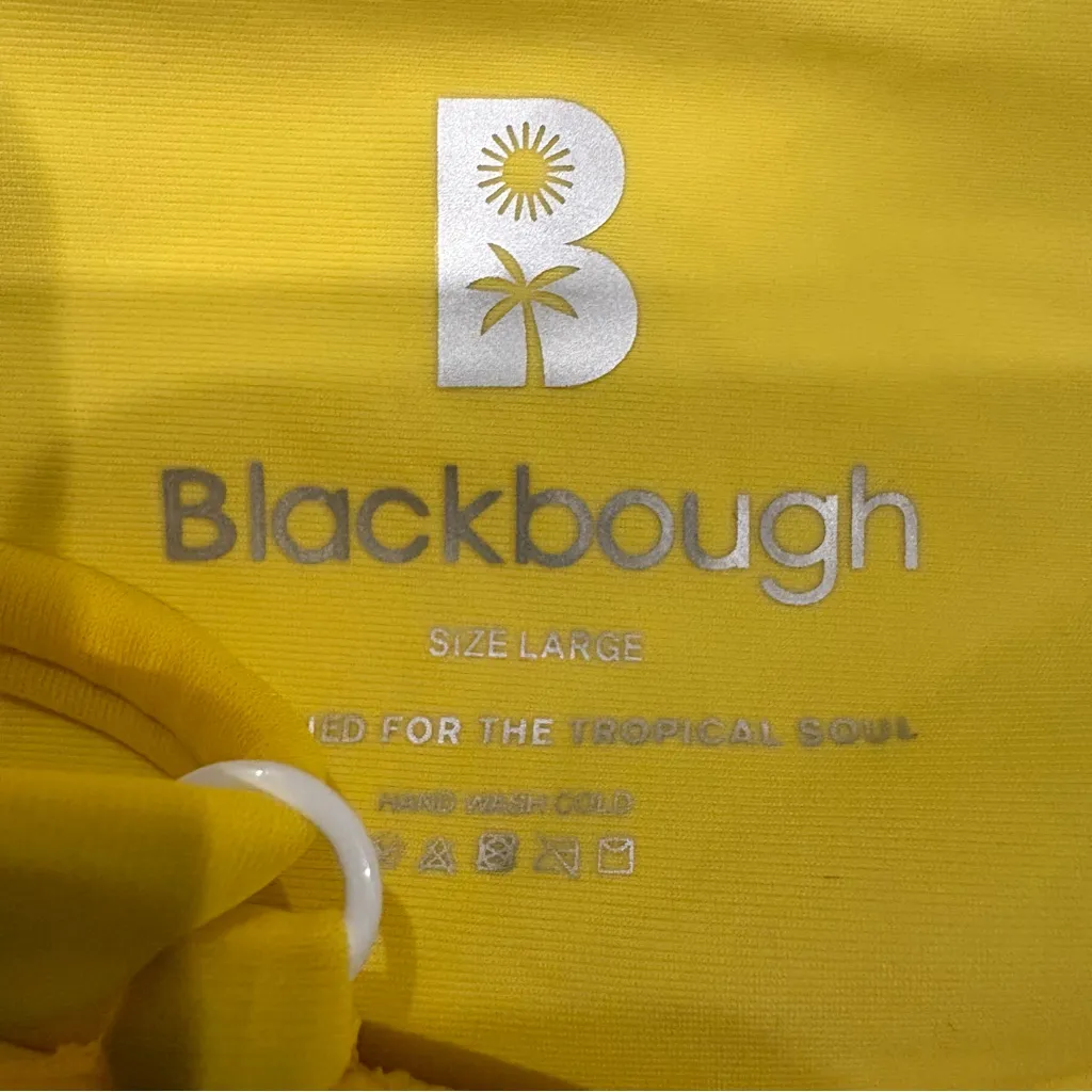 Blackbough Yellow Bikini Set, Lg Top/Sm Bottom - Image 11