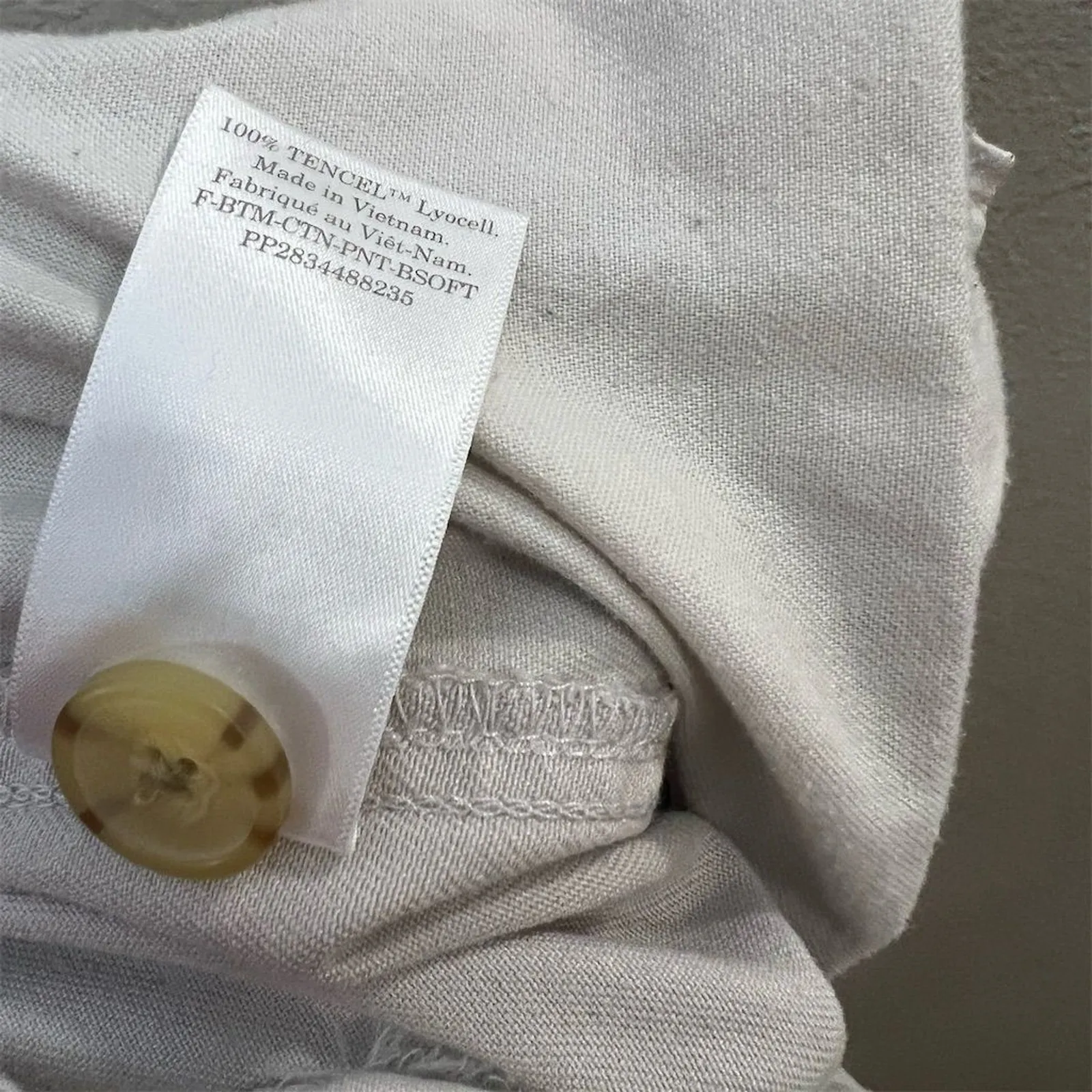 Everlane Women's Chino Utility Pants Size 2 Beige Relaxed Straight Leg Casual - Image 9