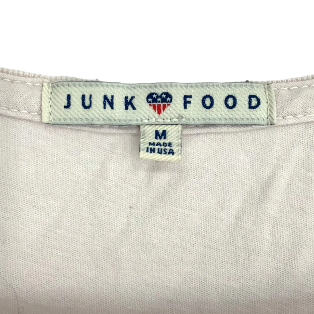 Junk Food | Medium | AC/DC For Those About to Rock America Soft Pink Band Tee - Image 4