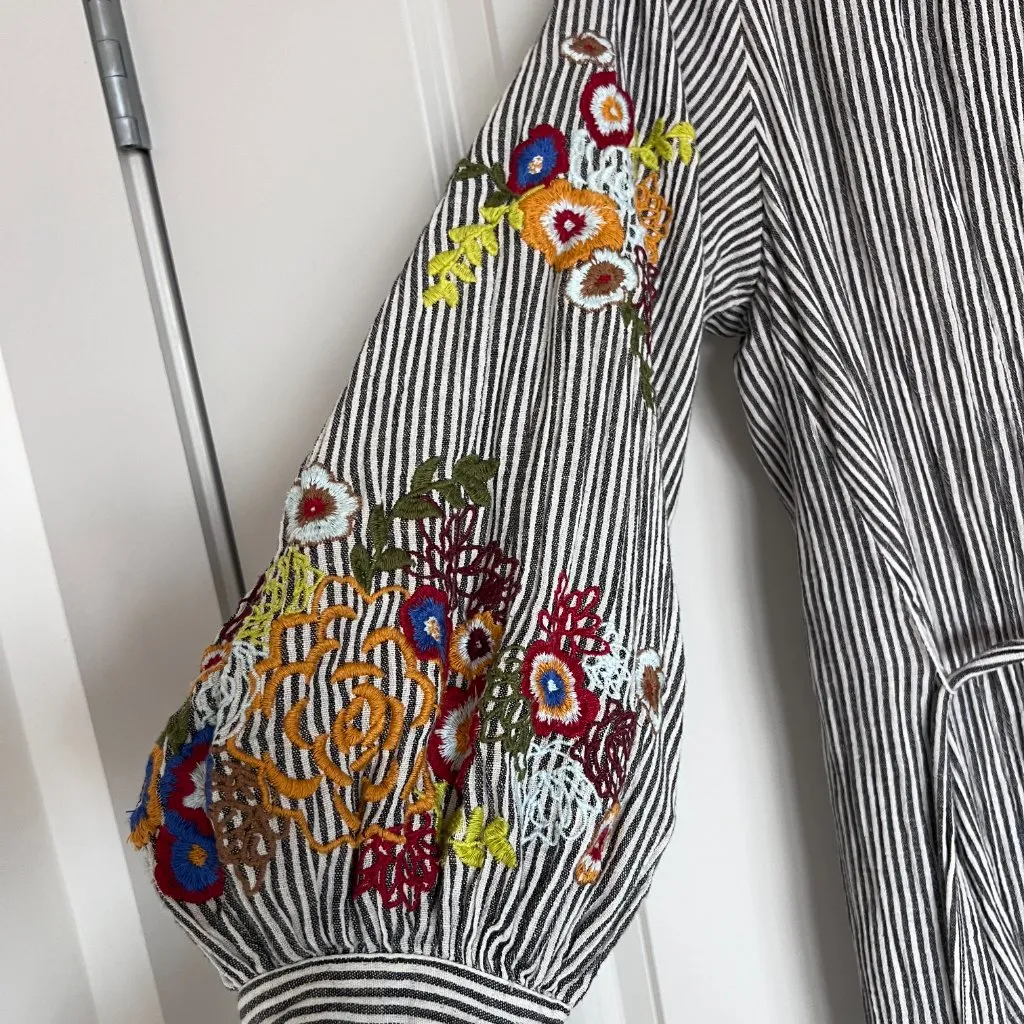 Anthropologie striped dress - Image 6