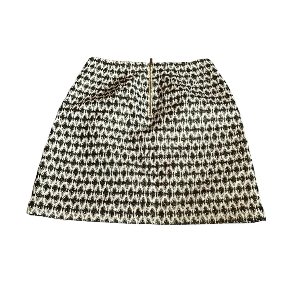 3/$15 LOFT gold metallic sparkle skirt - Image 4
