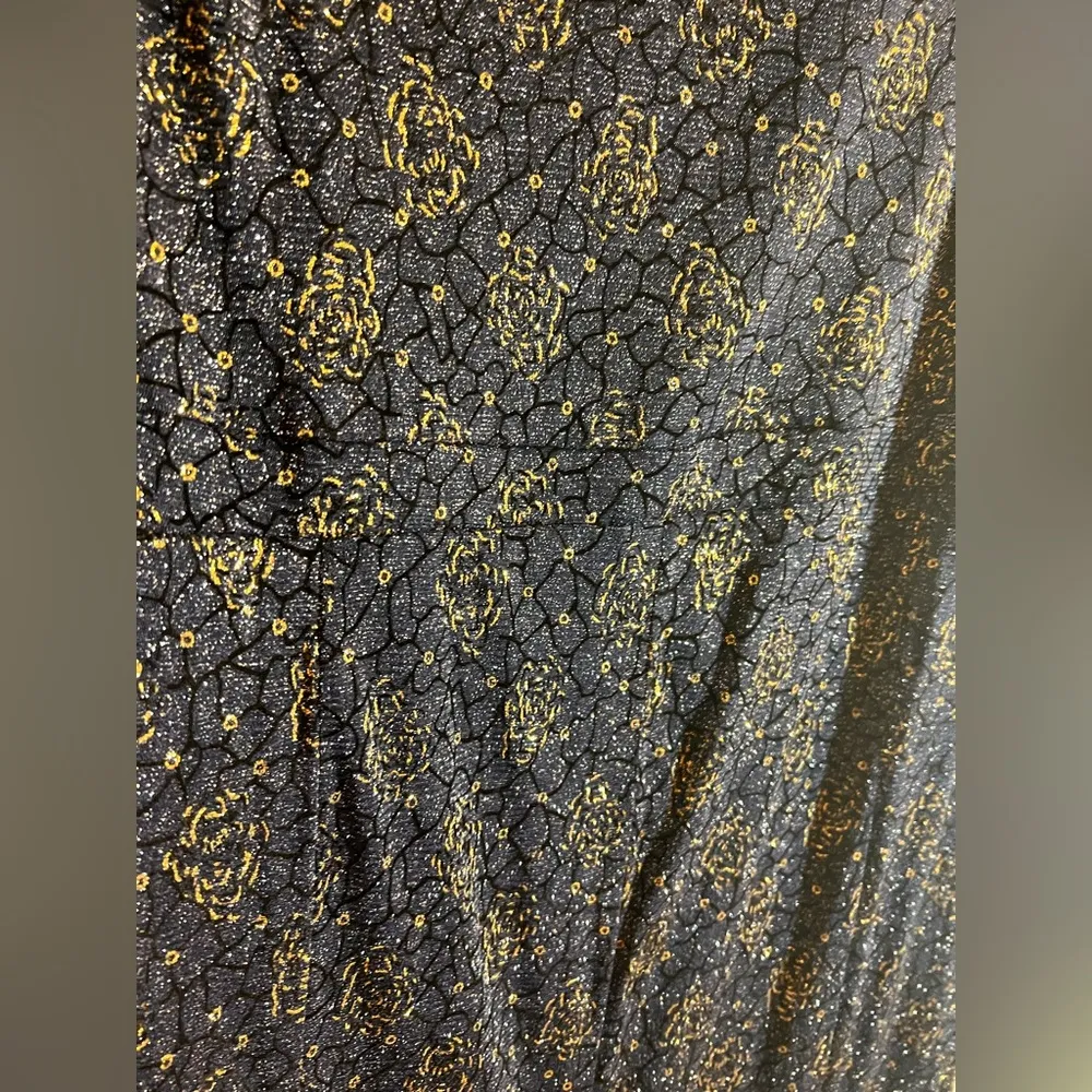 Navy Blue 3X Sleeveless Scoop Neck Maxi Gown for Wedding Guest or Special events - Image 5