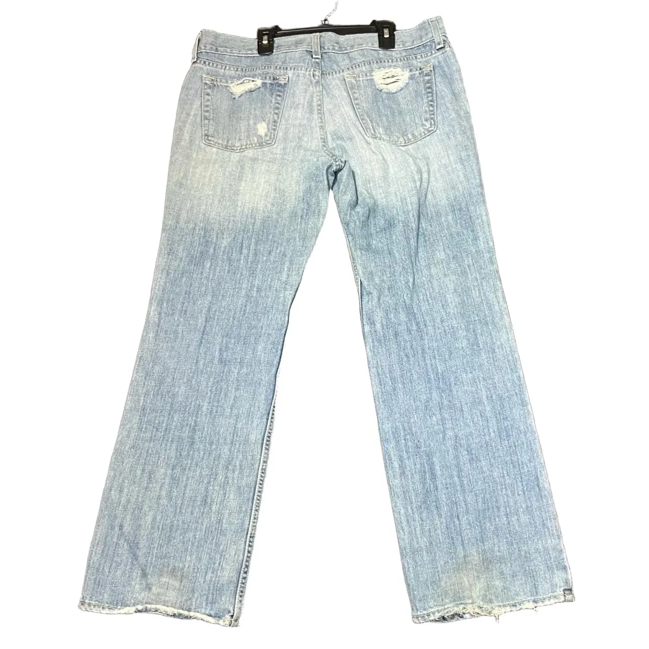 Old Navy Vintage Boy-Cut Jeans Womens Size 12 Short Low Waist Distressed Y2K - Image 3