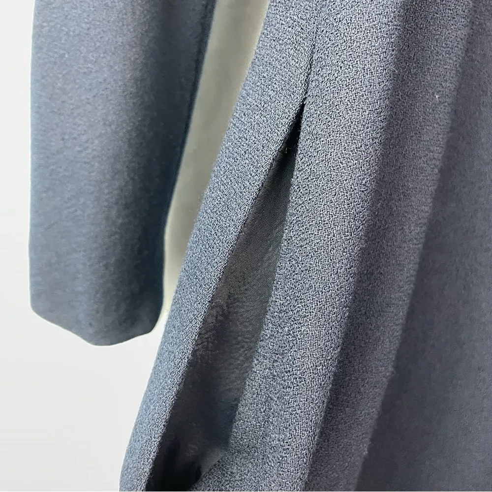 Gillian Women’s Vintage Pleated Wool Dress Cocktail Formal Midi Size 6 - Image 10