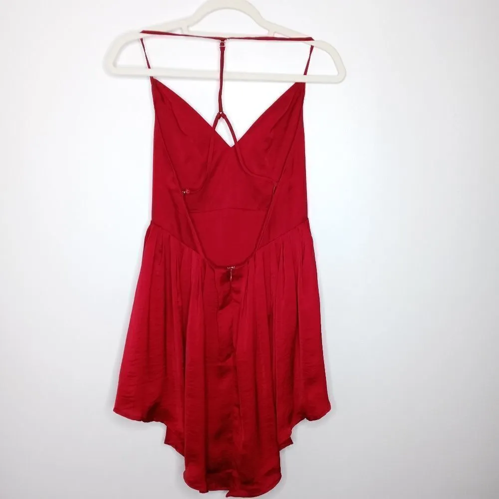 NBD red open back mini dress - Image 11