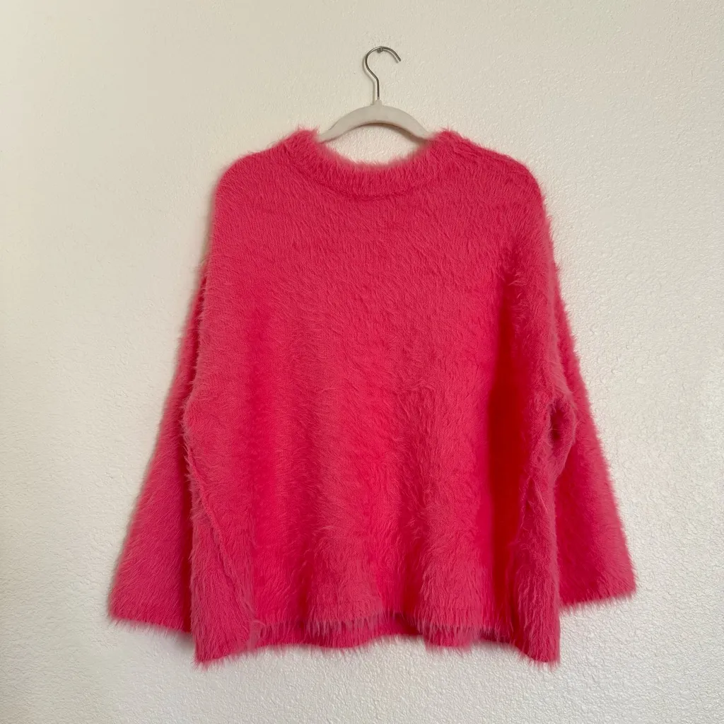 NWOT free people Harrison bunny crew sweater - Image 3
