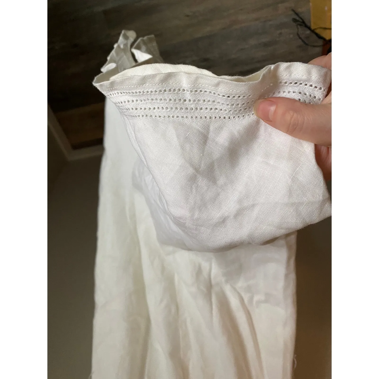 Style Co Linen Sheath Sleeveless Midi Dress 10 Quiet Luxury Old Money Work Femme - Image 4