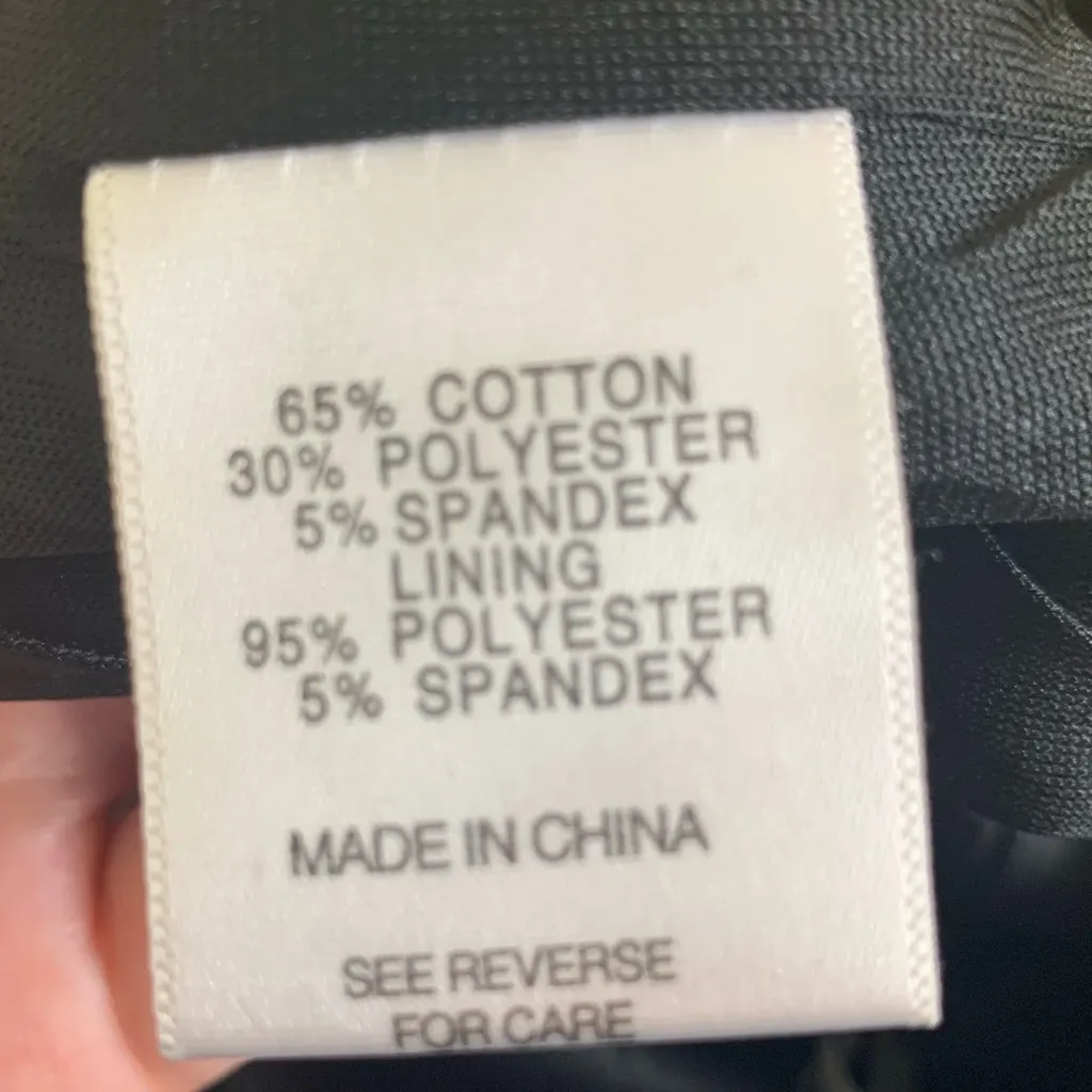 Lucy Paris Black Mini Pencil Skirt Size Small - Image 8