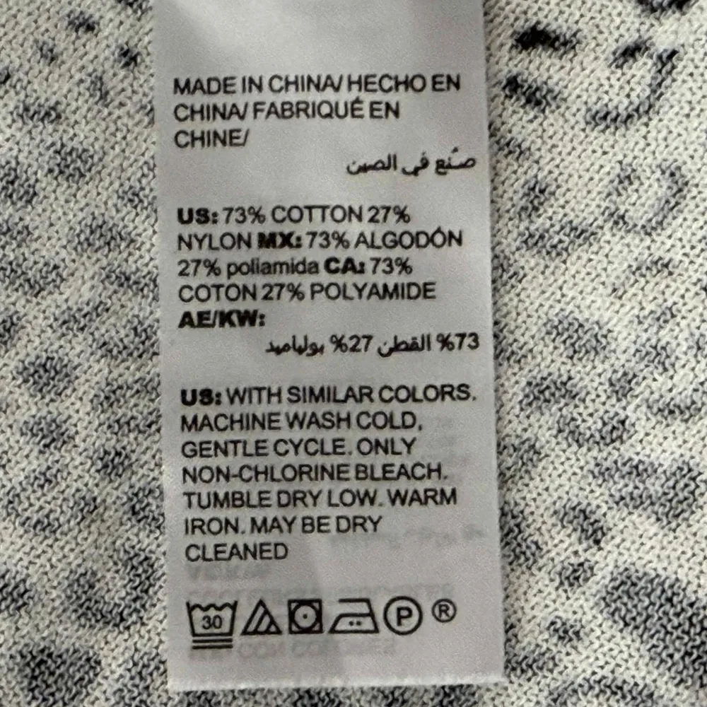 Chico's Leopard Animal Print Cardigan Long Sleeve Drawstring Cuff Size 0 Small - Image 7