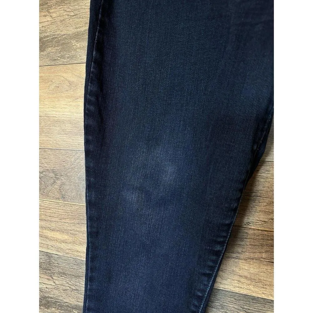 Paige Jeans Dark Blue Wash Hoxton Ankle Skinny Stretch Women’s 32 Waist (US 12) - Image 7